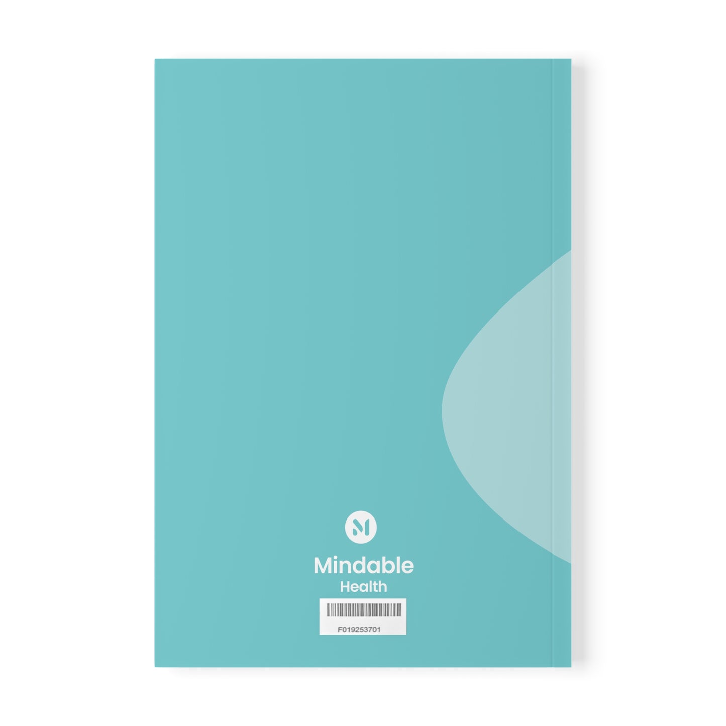 Mindable Notizbuch, A5 mit Softcover türkis